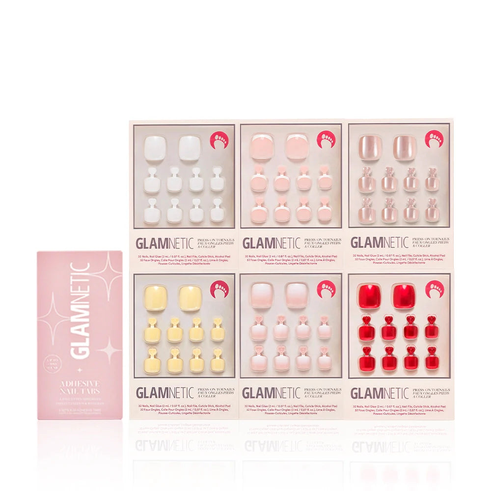 Glazed & Glossy Pedi Bundle