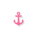 Bogg Bit - Pink Anchor