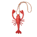 Bogg'd & Charmed  - Raffia Lobster