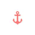 Bogg Bit  - Capri Coral Anchor