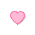 Bogg Bit - Pink Heart