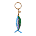 Bogg'd & Charmed  - Beaded Fish Blue/Green
