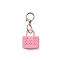 Tiny Tote Keychain - Blowing Pink Bubbles