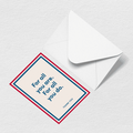 Thank You For All You Do Greeting Card